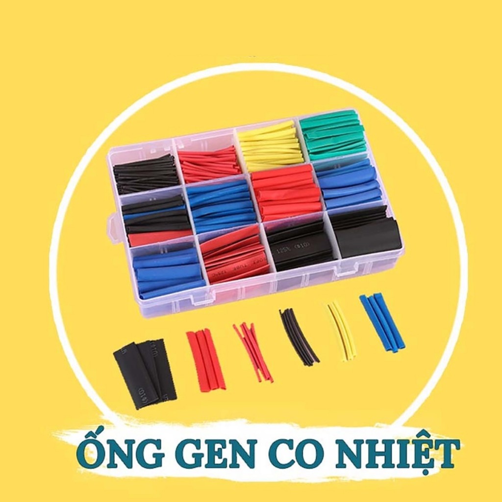 Ống Co Nhiệt, Ống Gen Co Nhiệt Cắt Sẵn Để Bọc Dây Điện, Mối Hàn 127pcs; 164pcs; 328pcs; 530pcs Nhiều
