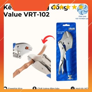 Kìm bấm (kìm kẹp) ống đồng Value VRT-102 - KÌM KẸP CHẾT ỐNG - KÌM CHẶN GAS