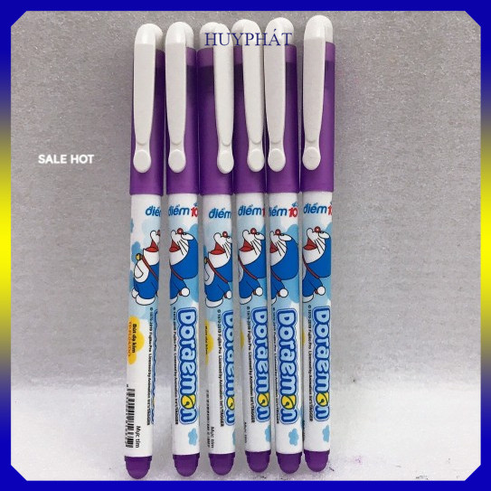 10 Bút Lông Kim Doraemon - FL04/Do Mực Tím [ VPP HUY PHAT]