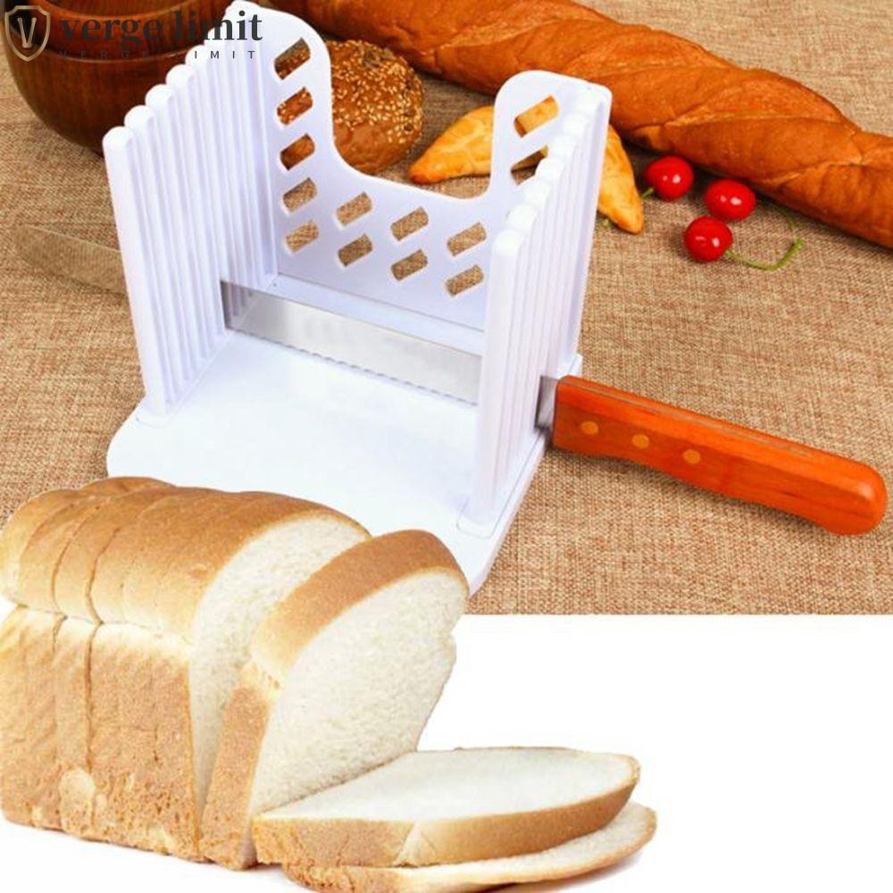 Verge LIMIT Máy thái bánh mì Hướng dẫn sử dụng Giá có thể điều chỉnh Loaf Sandwich Cắt bánh mì nướng