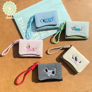 Ví Nữ Dễ Thương Hoạt Hình In Hình Chó Thiết Kế Hoa Đa Năng Nhiều Thẻ Ví Đựng Tiền Mặt JP6