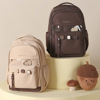 Balo nữ đi học thời trang ulzzang hàn quốc vải dù chống nước cặp học sinh nữ cấp 2 3 605