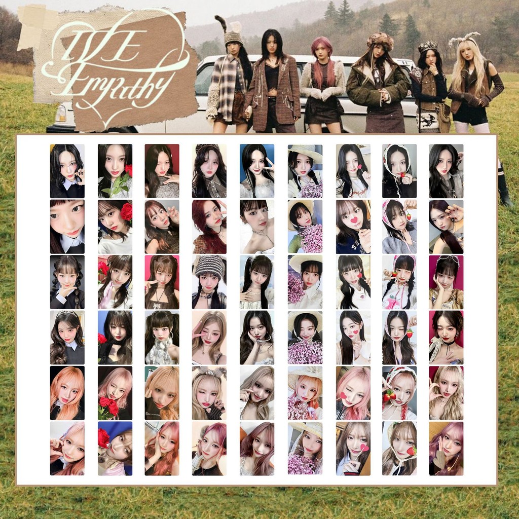 Album ba Album Kpop IVE EP IVE EMPATHY Thẻ sưu tập thẻ nhỏ đặc biệt