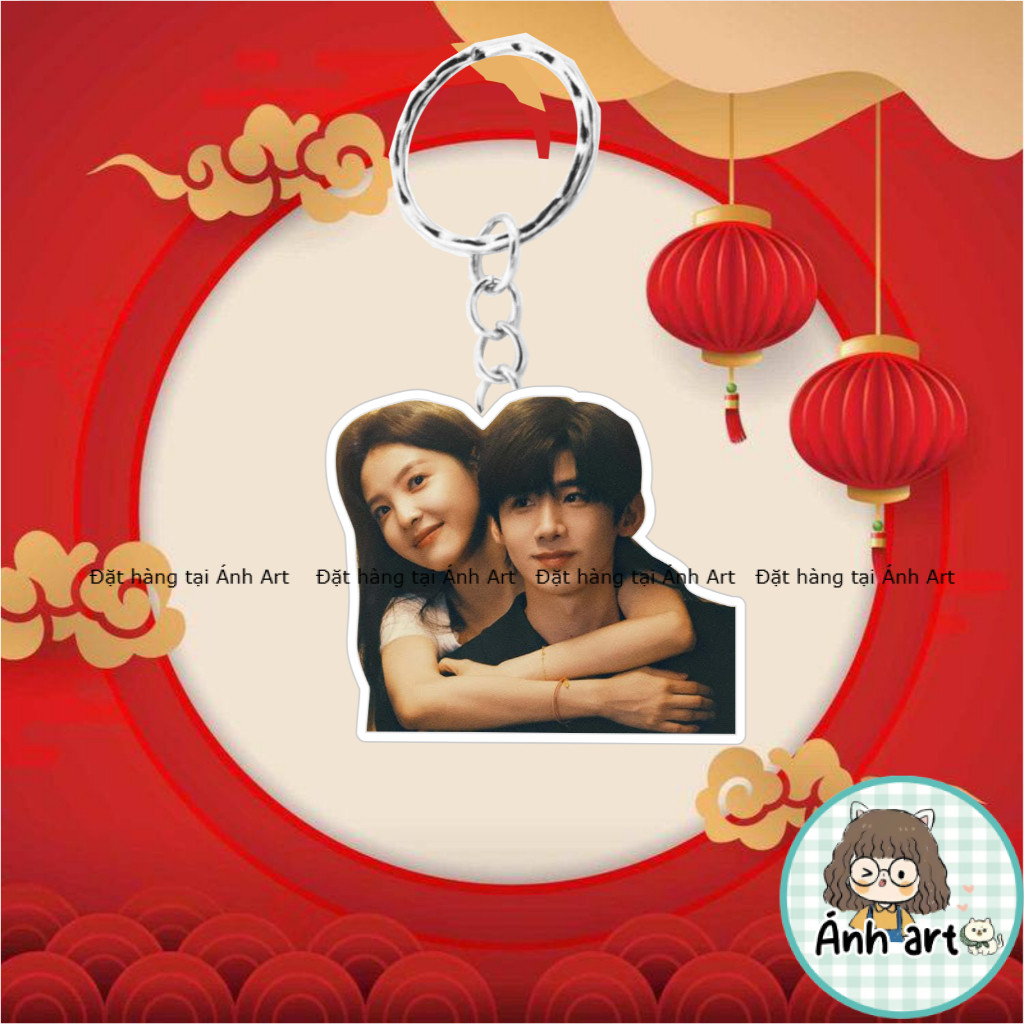 Móc khóa phim khó dỗ dành - Ánh Art