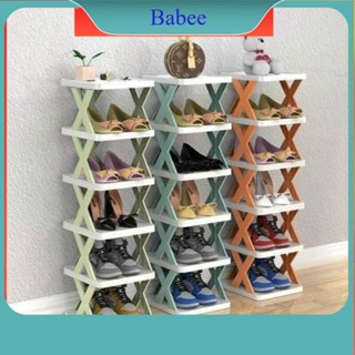 Kệ Để Giày Dép Đa Năng Dễ Tháo Lắp 5 Tầng Hot 2022, Kệ Trang Trí Decor Chữ X Hiện Đại Chất Liệu Nhựa PVC Cao Cấp Babee