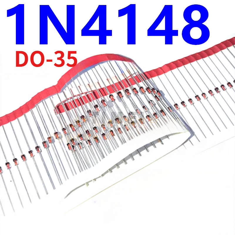 100 / 50 chiếc Diode chuyển mạch tốc độ cao 1N4148 IN4148 DO-35 chính hãng
