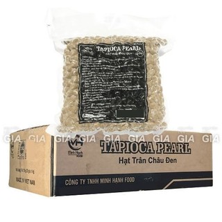   Chính hãng   THÙNG 20 GÓI  Trân châu Kunhan Minh Hạnh đường đen tapioca pearl bịch 1kg 