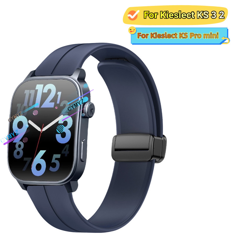 Kieslect KS 3 2 dây đeo Dây đeo silicon Kieslect KS Pro dây đeo mini Dây đeo cổ tay thể thao