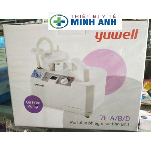 Máy hút dịch yuwell 1 bình 7E-A