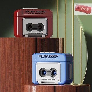 AT Creative Recorder Mặt dây chuyền di động Băng Cassette âm thanh nhỏ Đầu ghi cổ điển A