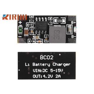 RIRIHI Mô-đun sạc pin Lithium 18650 21700 Dòng điện cao cho sạc 9V 12V 15V có đèn báo sạc