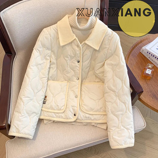 XUANXIANG áo khoác nữ áophao  Chất lượng cao comfortable Popular Thời trang WMF24B10XJ 47Z241118