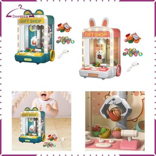 Đồ chơi máy vuốt trẻ em với 10 búp bê và đồ chơi viên nang, Hộp đựng giải thưởng cho trẻ em