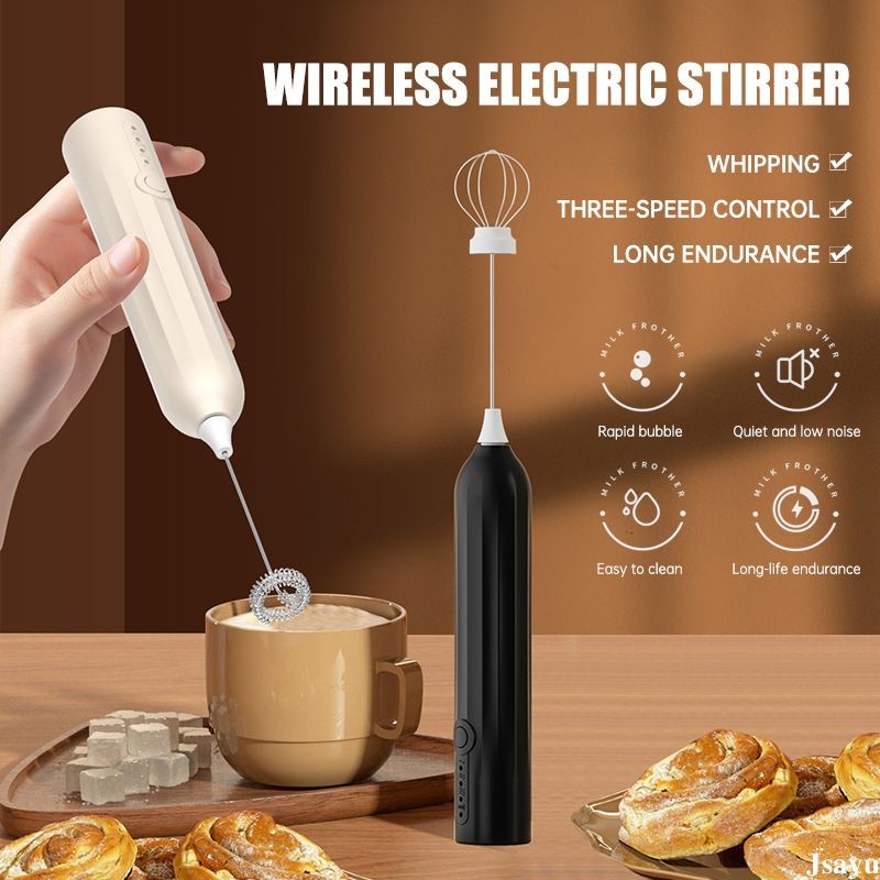 🏵️🏵️Máy tạo bọt sữa, máy pha cà phê, máy đánh sữa gia dụng nhỏ, máy đánh kem, máy trộn điện, máy trộn cầm tay