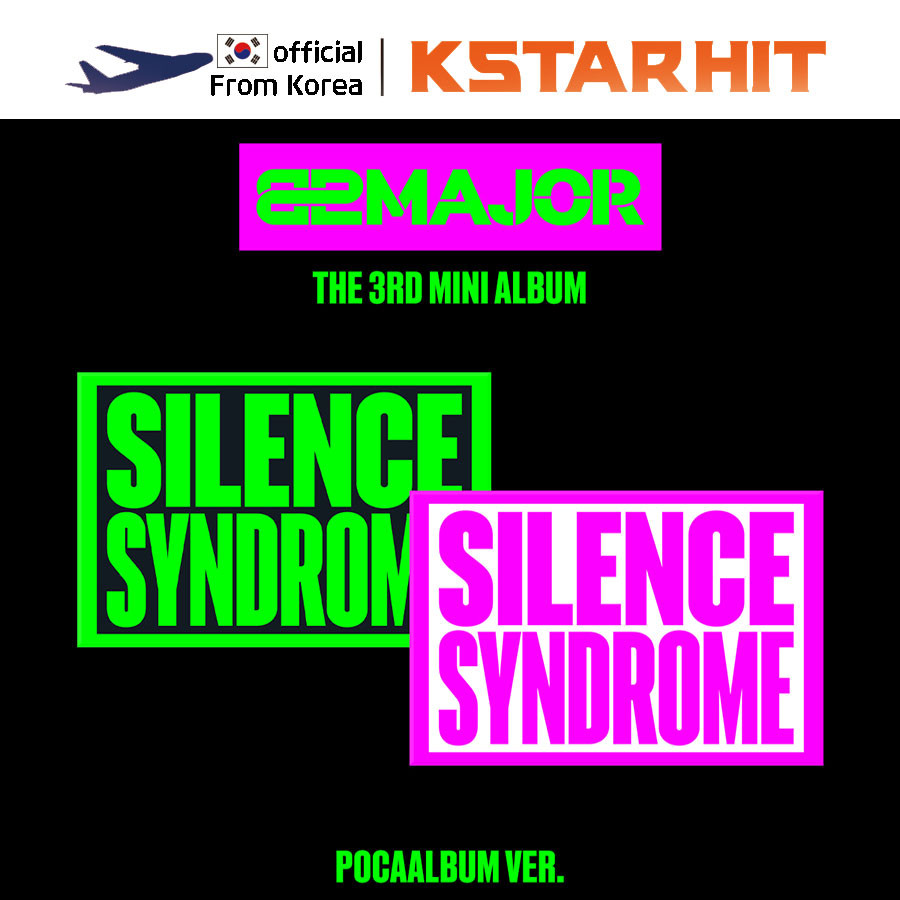 (POCA Ver.) 82MAJOR - SILENCE SYNDROME (ALBUM MINI 3RD)