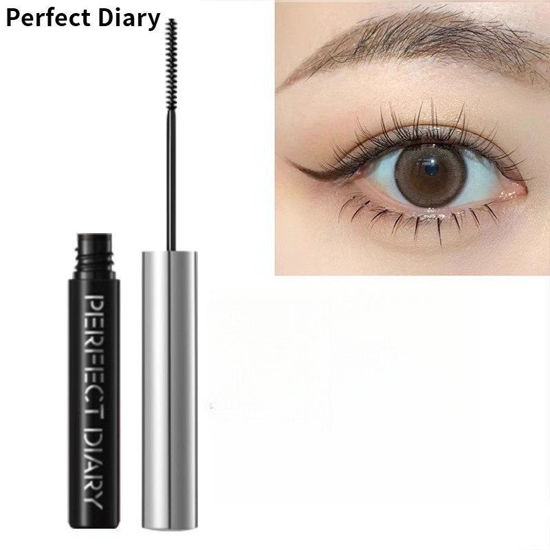 Perfect Diary Perfect Diary Mascara đầu cọ nhỏ siêu mịn cong dài không nhòe màu đen WQYV