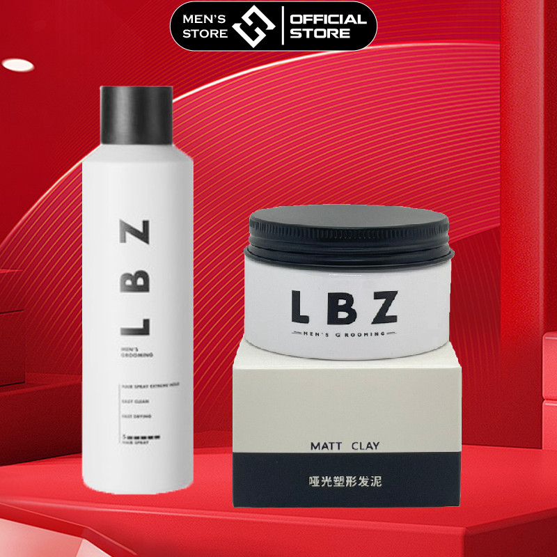 Sáp vuốt tóc LBZ Matt Clay 1.0 / 2.0 - hàng nội địa Trung - thơm và giữ nếp tốt cho mọi chất tóc