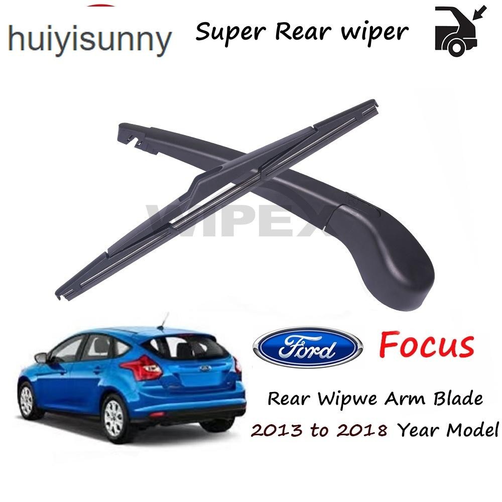 Lắp ráp gạt nước phía sau HYS Ford Focus (Bộ / Cánh tay / Lưỡi / Đai ốc Nắp) cho năm 2013 đến 2018 F