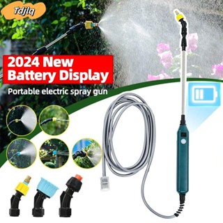 Máy phun làm vườn điện TDJLQ, Máy phun nước tưới vườn USB 2400mAh, Dụng cụ tưới hiệu quả Máy phun thực vật đa chức năng