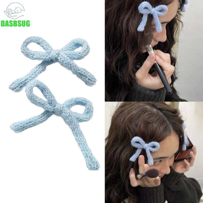 Dasbsug 2 Kẹp Tóc Nhỏ Kẹp Tóc Tóc Barrettes Cá Sấu Kẹp Tóc Nơ Kẹp Tóc Cho Nữ Bé Gái Trẻ Em