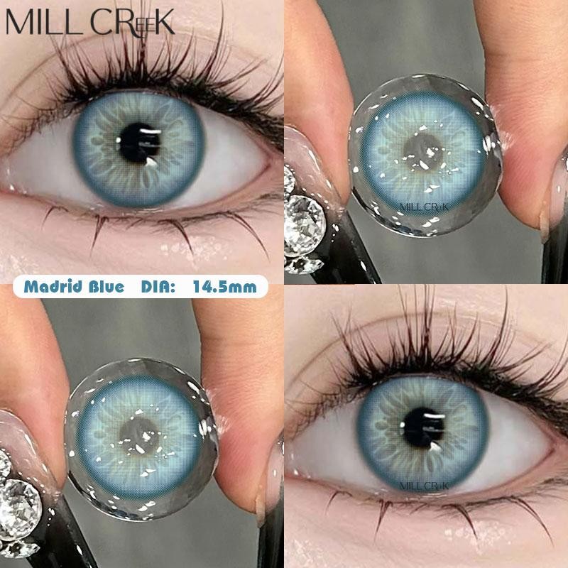 Millcreek Madrid Series 14.5MM Kính áp tròng đường kính lớn 1 cặp để bán