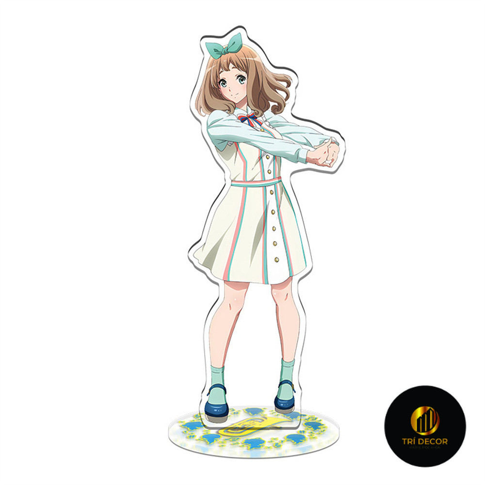 Móc Khoá, Mô Hình Standee Anime euphonium Oumae Kumiko Trang Trí Bàn Học, Làm Việc