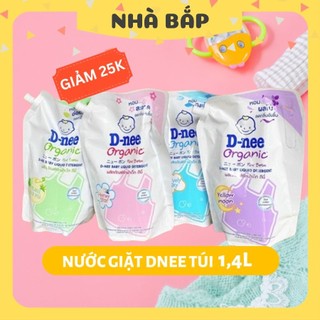  Nước giặt Dnee túi 1300ml Thái Lan chính hãng giặt xả an toàn cho bé sơ sinh - Nhà Bắp Store 