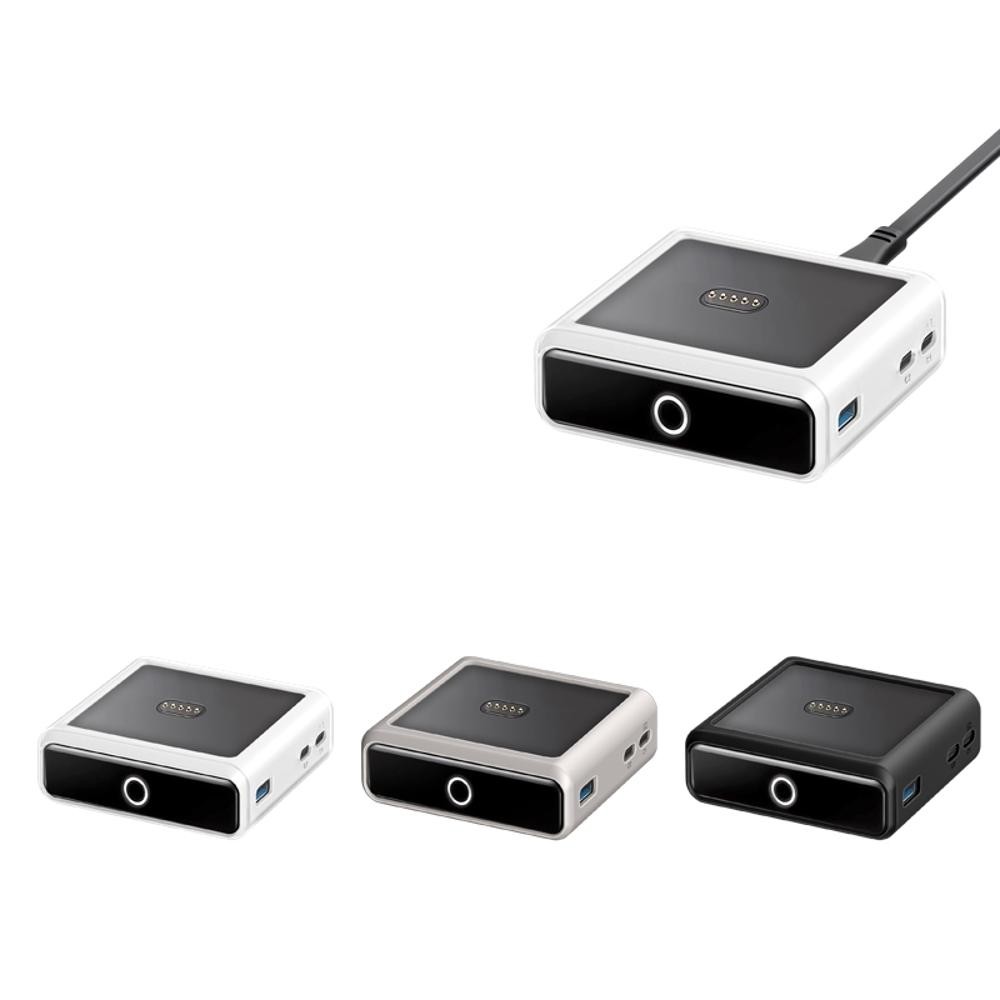 Ốp Lưng Silicon Cho Anker Prime Bank 100W Đế Sạc Bảo Vệ Điện Bụi Bẩn Và Chống Bụi