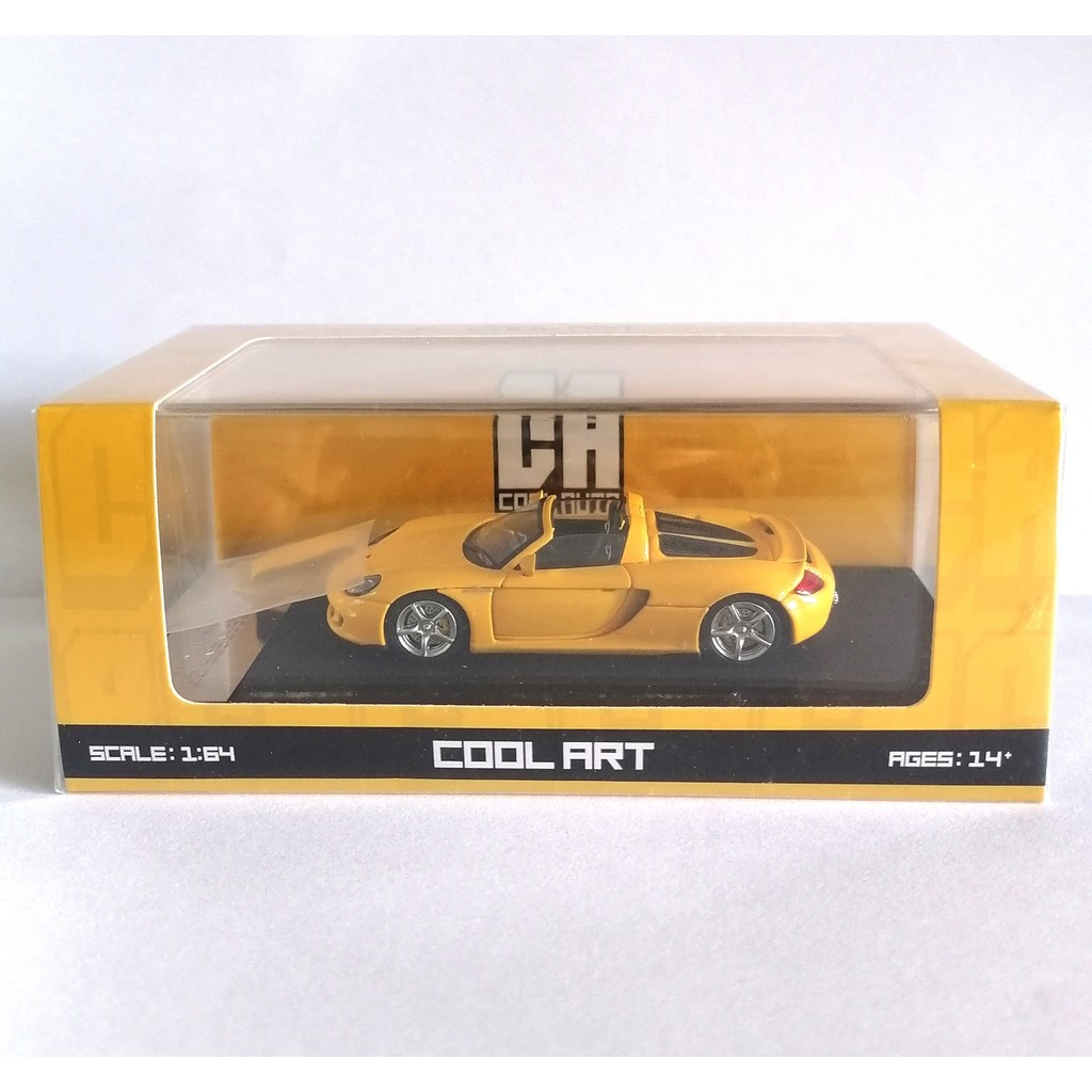 Cool ART 1/64 Porsche 911 Carrera GT Hợp Kim Diecast Xe Mô Hình Đồ Chơi Quà Tặng Sinh Nhật