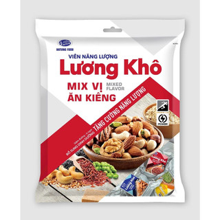  1KG - Lương Khô dinh dưỡng mix vị thơm ngon đồ ăn nhanh cho người ăn kiêng và bận rộn - HATUNGFOOD 