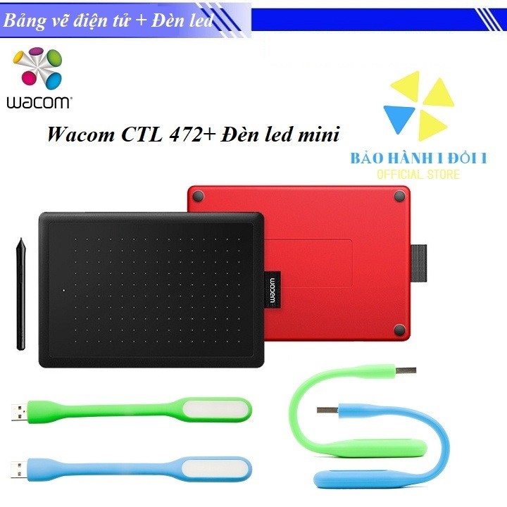 🎨 Bảng Vẽ Đồ Họa Wacom CTL-472 2048 Mức Nhấn 2540LPI Vùng Vẽ 152x95mm 🔍