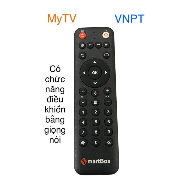 Điều khiển Remote MyTV VNPT Smartbox có giọng nói
