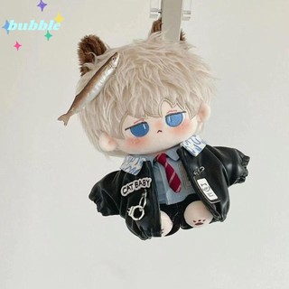 Quần áo búp bê BUBBLE, Phụ kiện búp bê Trang phục thay thế Bộ đồ váy thu nhỏ, Thay đổi trò chơi trang điểm Cosplay 20CM Bộ quần áo búp bê nhồi bông