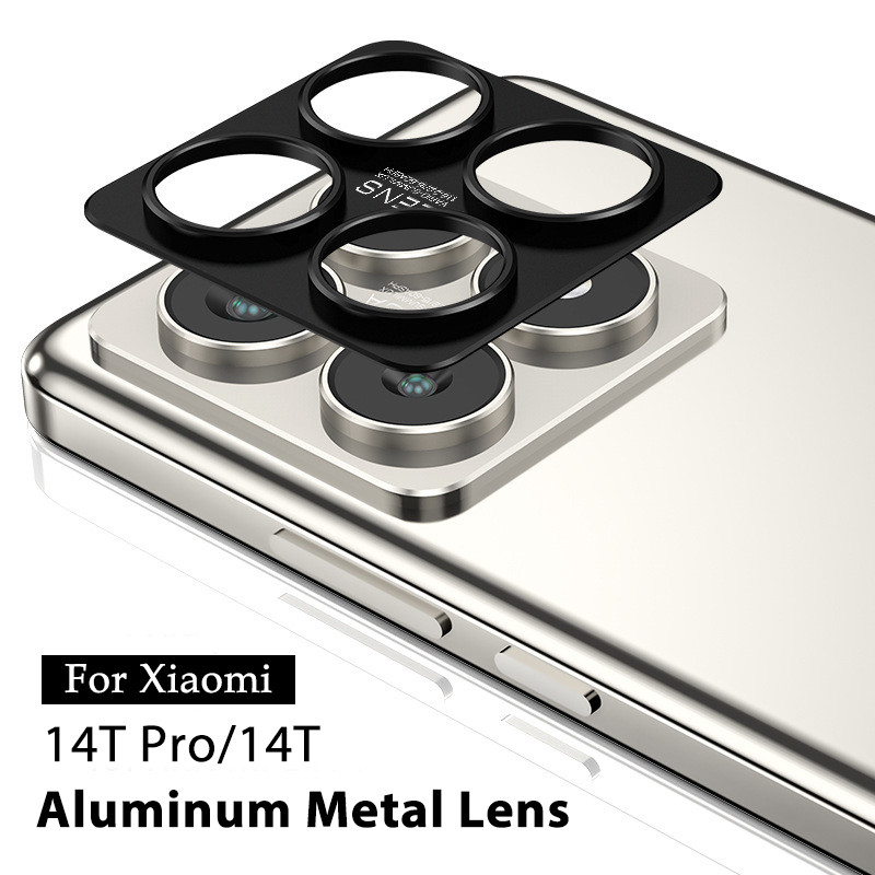Dành Cho Xiaomi 14t 14t Pro Kim Loại Nhôm Ống Kính Phim xioami Xiaomi14T Pro Mi 14t 14t Ống Kính Phí