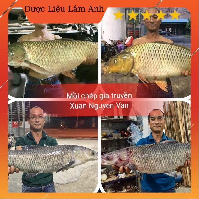 Mồi câu cá chép, trắm đen siêu nhạy công thức đặc biệt