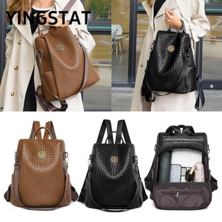 YINGSTAT Túi đeo vai , Ba lô nữ chống mài mòn nhẹ, Ba lô nhỏ thời trang chống nước dung tích lớn Du lịch