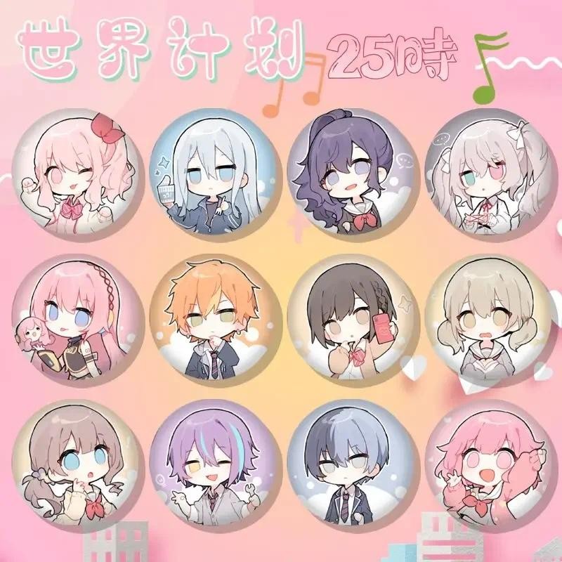 Asahina Mafuyu Huy Hiệu Chân Anime Shinonome Ena Nữ Trâm Cài Thời Trang Kamishiro Rui Cosplay Kawaii