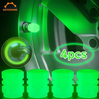 Mũ van màu xanh lá cây huỳnh quang cho bánh xe ô tô, Chất liệu ABS bền bỉ Chống ăn mòn Mũ thân van vít chống nước, Universal Fit 0,8cm Đường kính trong