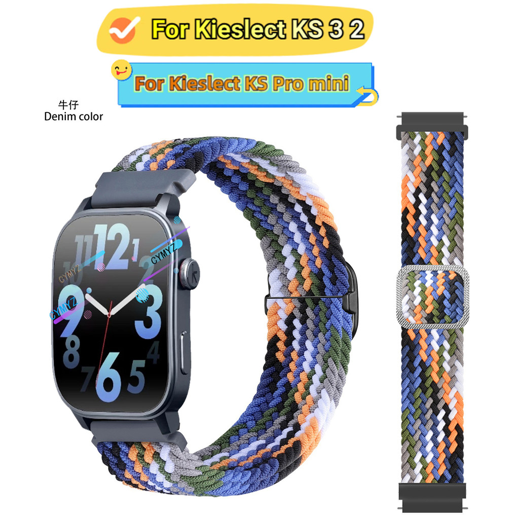 Dây đeo nylon Kieslect KS 3/KS 2/KS Pro, dây thay thế cho đồng hồ Kieslect mini