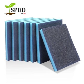 5 Miếng Bọt Xốp Chà Nhám Nhám, Miếng Đánh Bóng Có Thể Giặt Miếng Bọt Biển Đánh Bóng, Giấy Nhám Bền Có Thể Tái Sử Dụng Xốp Mài Mòn Kim Loại Đánh Bóng Gỗ