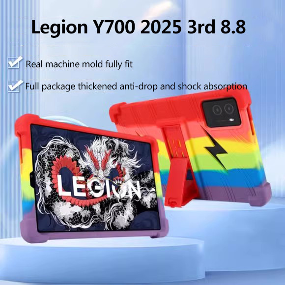 Ốp Silicon Mềm Chống Sốc Cho Lenovo Legion Y700 Thế Hệ Thứ 3 Legion Y700 2025 8.8 inch TB321FU Y700 