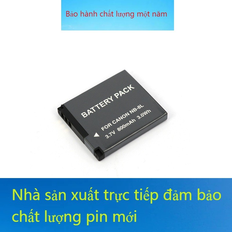 NB-8L cho pin máy ảnh kỹ thuật số Canon PowerShot A2200, A3000 IS