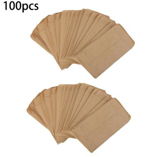 [Knwwh] 100 Túi Giấy Kraft Túi Đựng Tiền Xu Mini Phong Bì