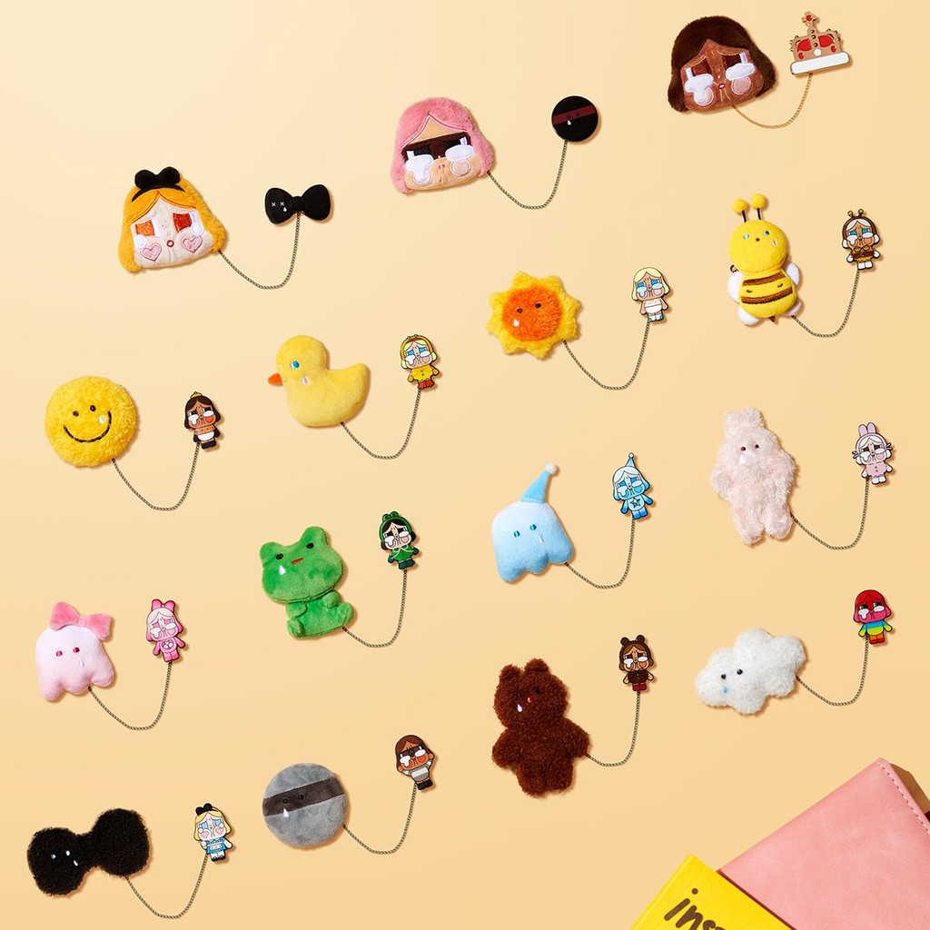 Huy hiệu Crybaby Crying Again Series-Plush Badge BlindBox (ĐỌC MÔ TẢ)