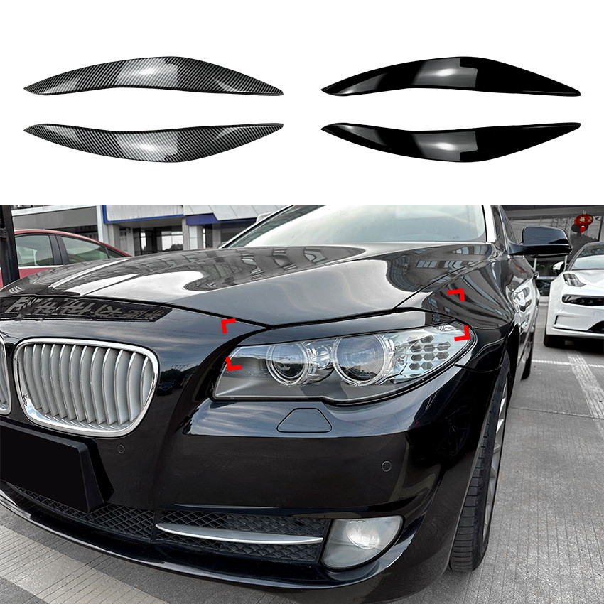 BMW 5 Series F10 F11 Đầu 2011-2014 Đèn Pha Dán Ốp Lưng, Sửa Đổi Ngoại Thất