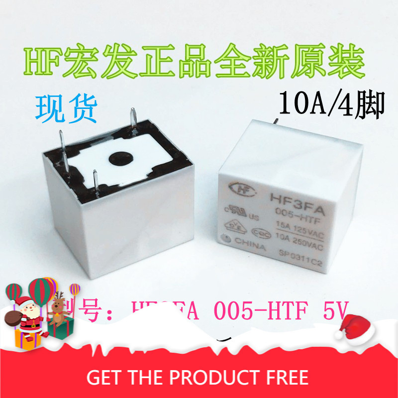 HF3FA 005-HTF MPA-S-105-A 5V Chính Hãng 4 Chân 10A Joyoung Meishuo Cơm Rơ Le