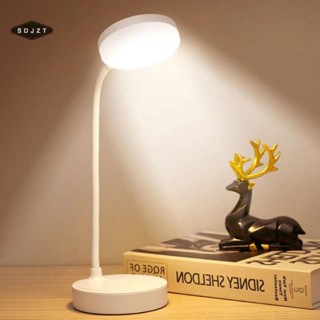 < Sdjzt > Đèn LED di động có thể điều chỉnh độ sáng Đèn bàn cắm USB Đèn bàn chạy bằng điện Phòng ngủ Đọc sách Đèn ngủ Bảo vệ mắt Đèn LED đầu giường đang được bán