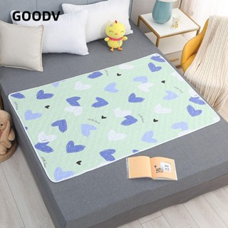 GOODV Vỏ bọc không kiểm soát ướt giường , Miếng đệm ngủ cho bé 100 * 150cm chống rò rỉ, Tấm lót kinh nguyệt mềm mại thân thiện với da dành cho người lớn