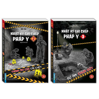 Sách - Combo 2c Nhật ký ghi chép pháp y (tập 2 + tập 3)