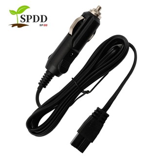 Spdd Mini Tủ Lạnh Chì Cắm Dây, 2m Dây Thay Thế Tủ Lạnh Ô Tô Dẫn Cáp, Hộp Mát Dây Nguồn DC 12V 2 Pin Chì Cắm Hộp Làm Mát Ô Tô Cáp Dẫn Tủ Lạnh Mini Tự Động